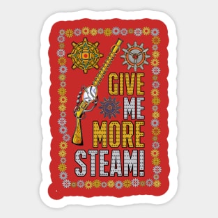 More Steam Sticker